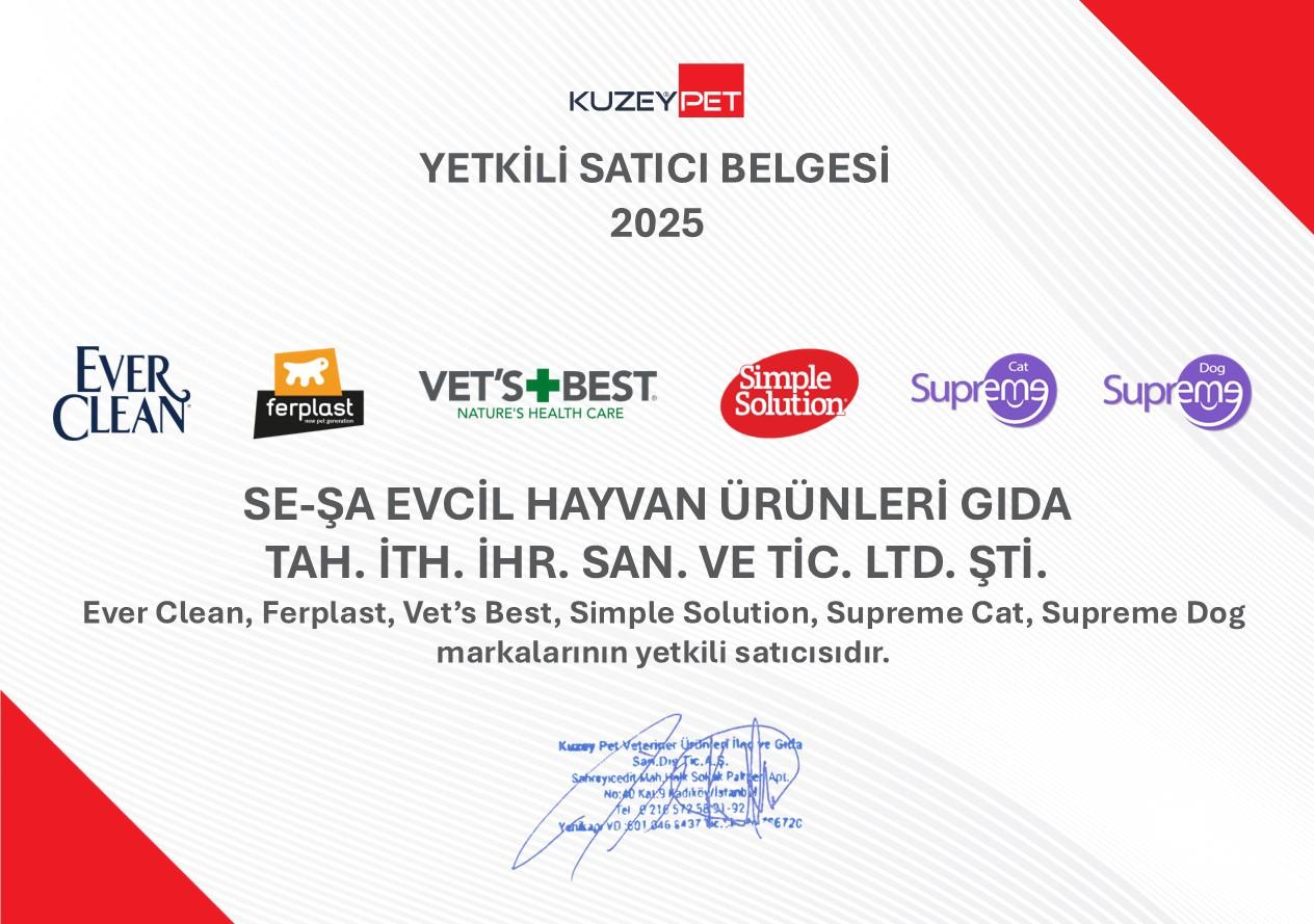 ever clean kum, ferplast yetkili satıcı belgesi 2025